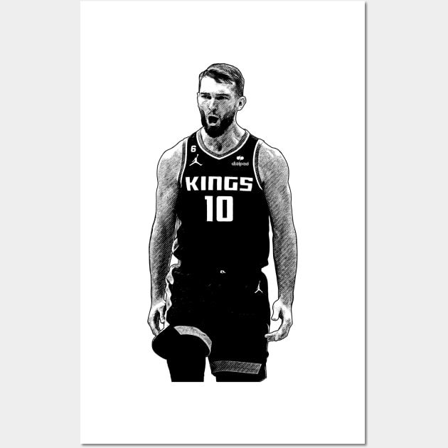 Domantas Sabonis Wall Art by Puaststrol